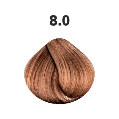 8.0 крем-краска KAARAL AAA Color Collection светлый блондин натуральный - 100 мл.