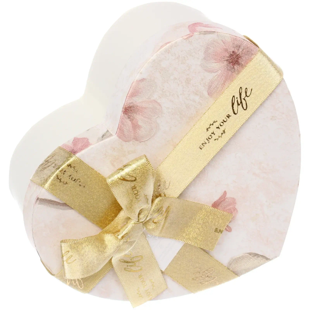 Коробка подарочная «Грация сердца» 18.5*17*7.5 см, Золото