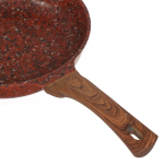 Сковорода алюминий, 24 см, антиприг, Гурман, Granit Red, ГМ2401 ГР