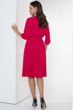 Платье Идеальный силуэт (гофре, малина) Diolche (Акция)
