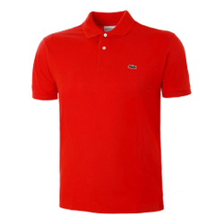 Мужское теннисное поло Lacoste Core Essentials Polo Men - Red
