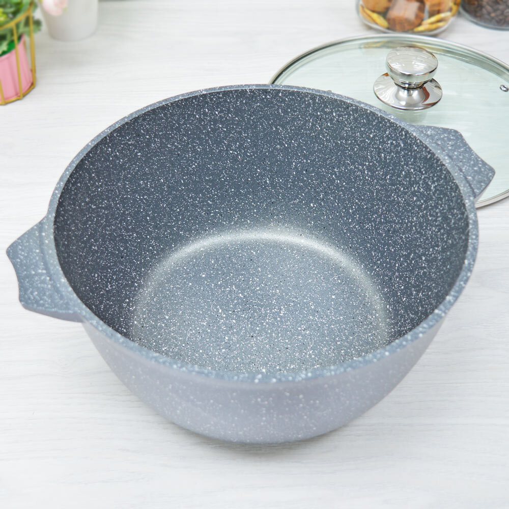 Кастрюля 6л Гранит