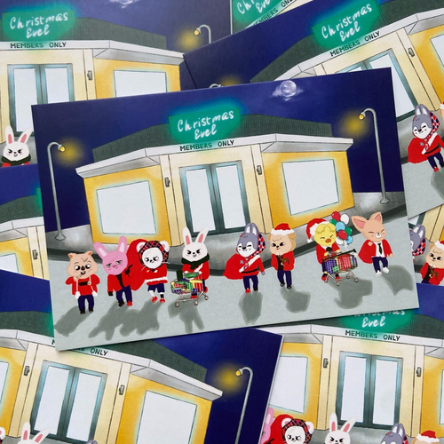 Открытка / artkeys_ / STRAY KIDS / "christmas eveL"