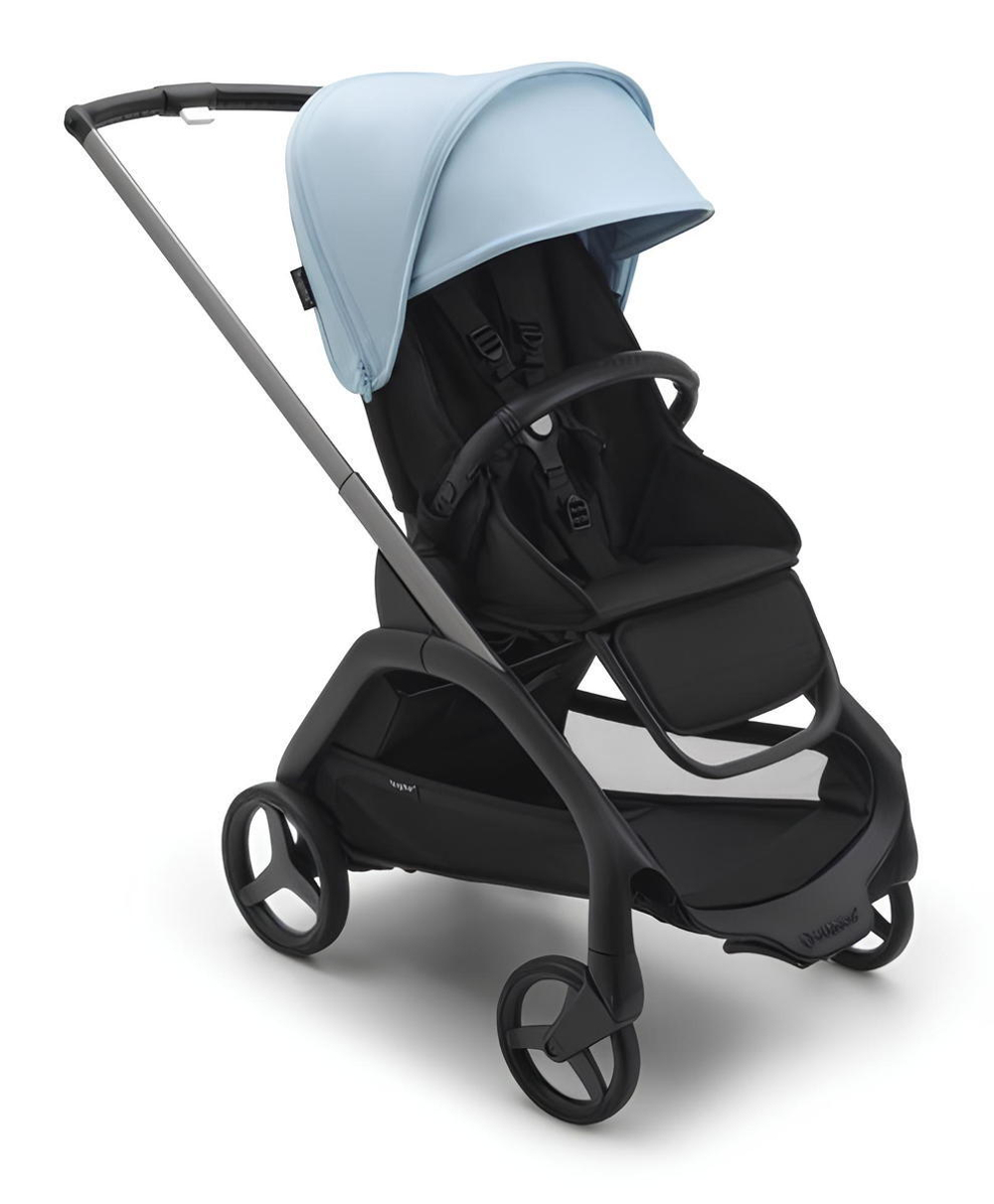 Прогулочная коляска Bugaboo Dragonfly complete Graphite/Midnight Black-Skyline Blue