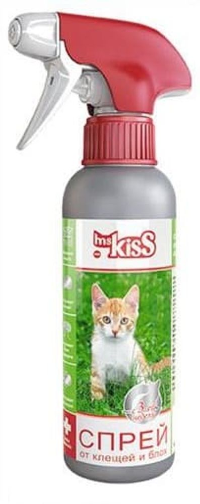 Ms.Kiss Спрей репеллентный для кошек 200 мл Ms.Kiss Спрей репеллентный для кошек 200 мл