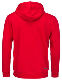 Мужская теннисная кофта Head Club Byron Hoodie M - red