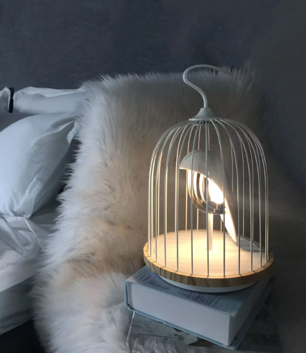 Daqi Concept Jingoos Ivory White — акустический светильник