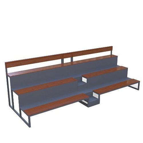 Трибуна Спортивная трехярусная