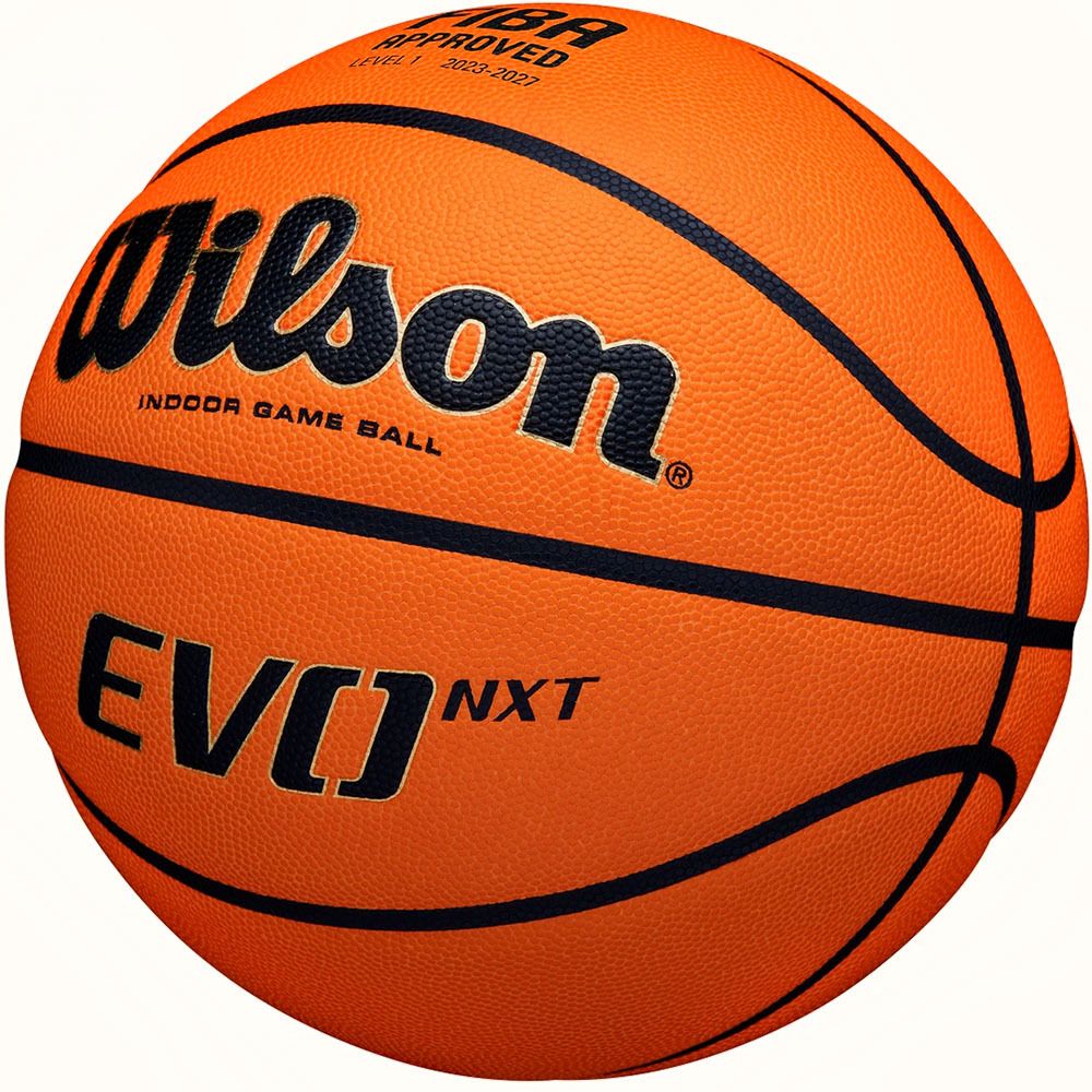 Мяч баск. WILSON Evo Nxt, WTB0965XB, р.7, FIBA Approved, микрофибра, бутил. камера, коричневый