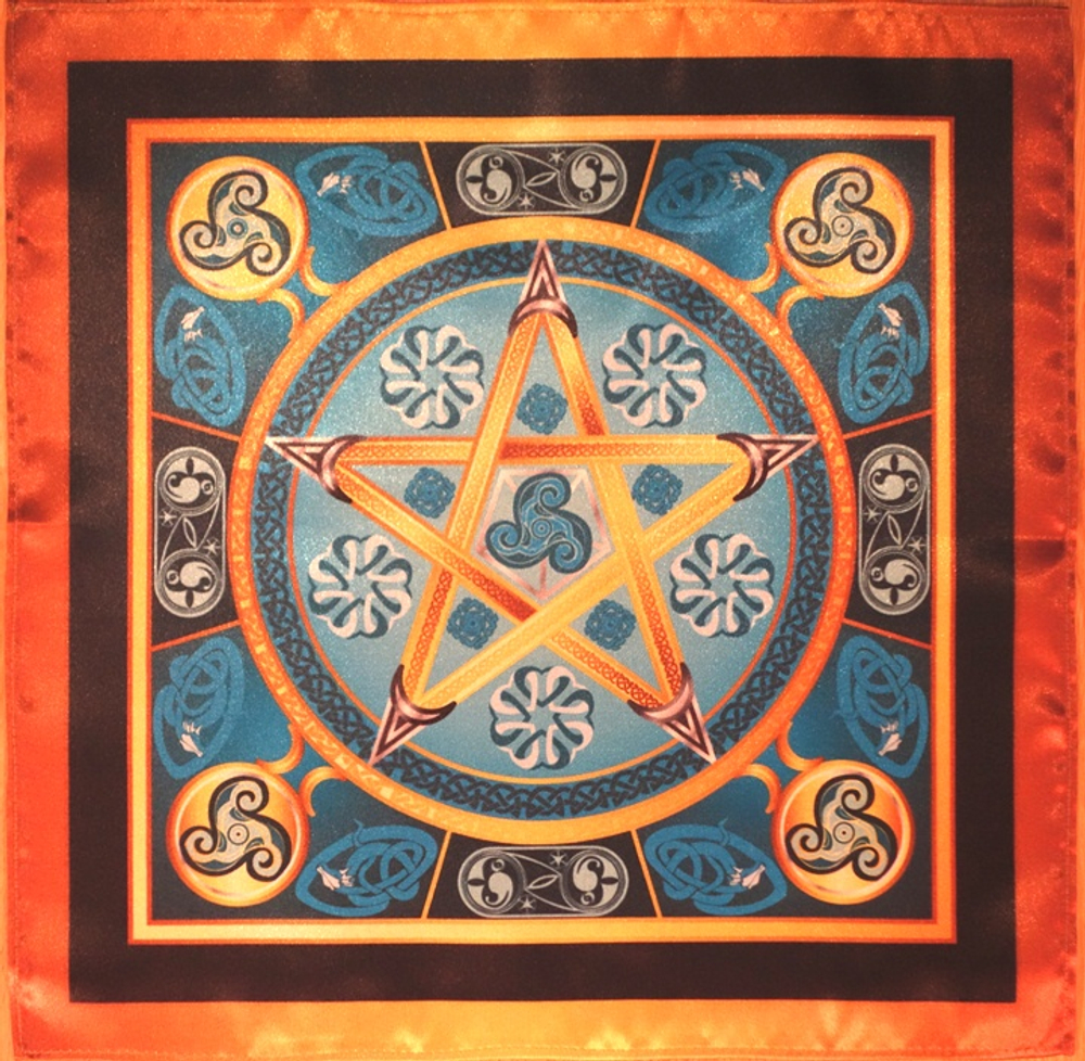 Магическая скатерть "Викка Водная Звезда Волшебная Сила Воды" (средняя)