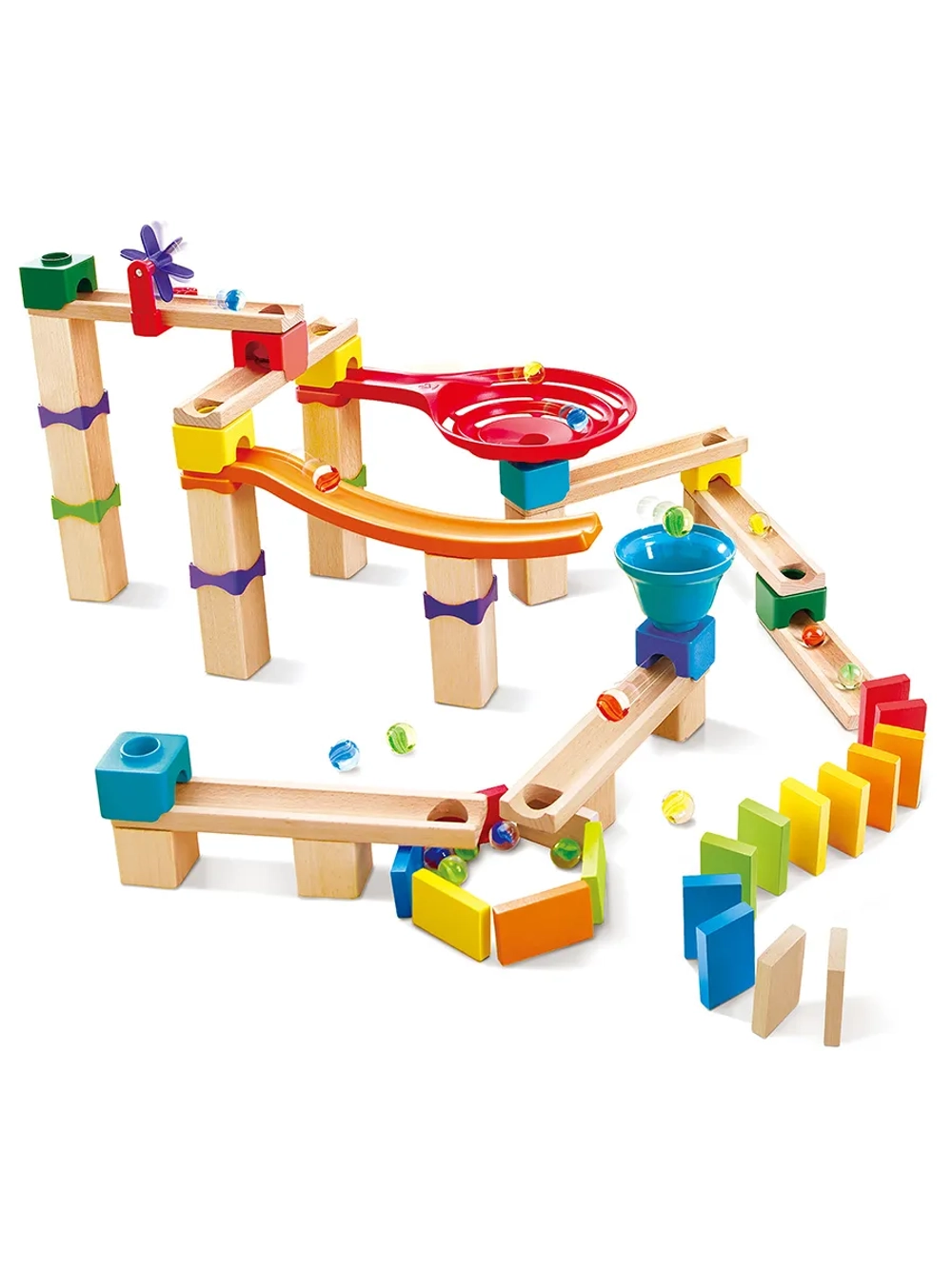 Игровой набор Съезд шариков Гоночный трек 81 предмет