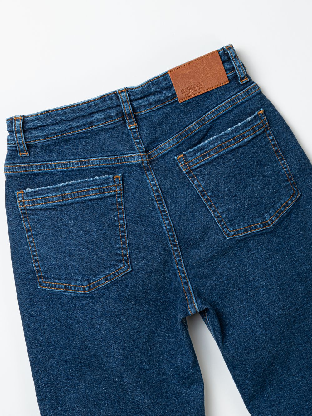 Джинсы прямые "Синие" 7+