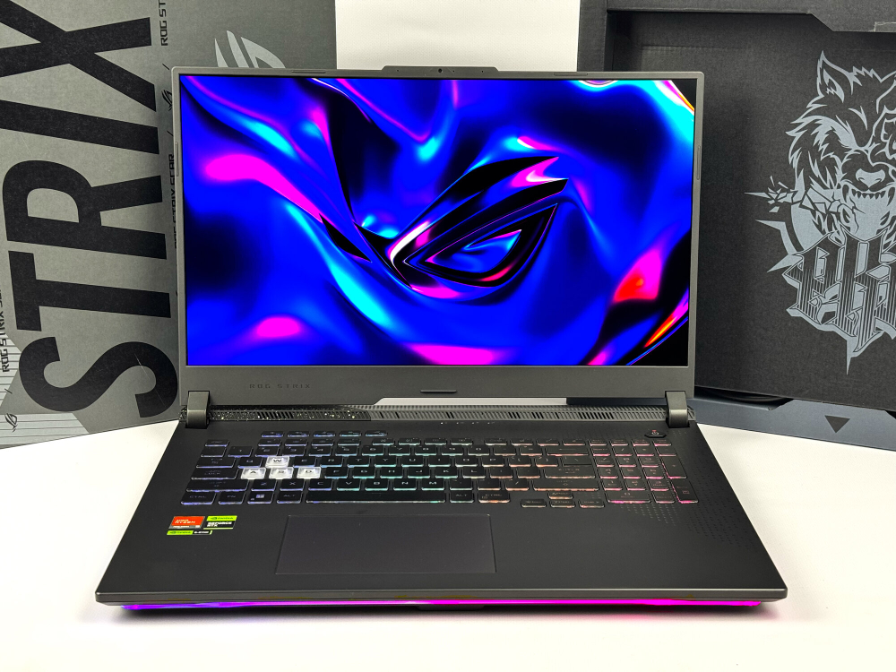 Игровой ноутбук ASUS ROG Strix G17 Ryzen 9 7845HX/RTX 4060 8GB/16Gb/1Tb/2.5K/240Hz/Win11