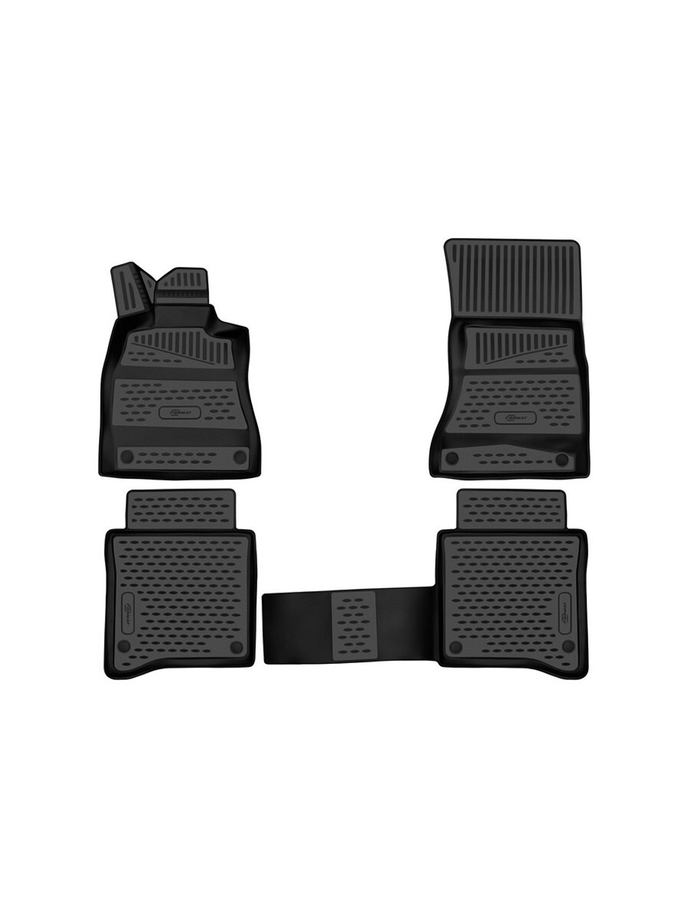 Коврики в салон для MERCEDES-BENZ S-klasse (VII (W223)) 2020-, седан, Европа, 4шт. (Повышенная устойчивость, повышенная износостойкость) FORMAT.3DA66458210K