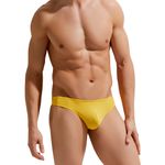 Мужские трусы тонги желтые GAUVINE 1000