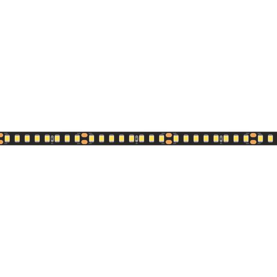Светодиодная лента Arlight 12W/m 160Led/m 2835SMD теплый белый 5M RT-A160-BLACK-8mm 24V Warm3000 029426(2)