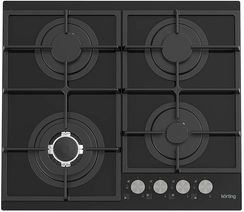 Газовая стеклянная варочная панель Korting HGG 6734 CTN