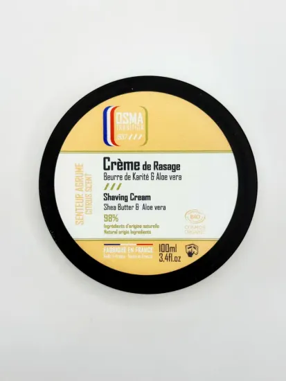 Крем для бритья Osma Tradition Citrus с ароматом цитруса 100 мл.