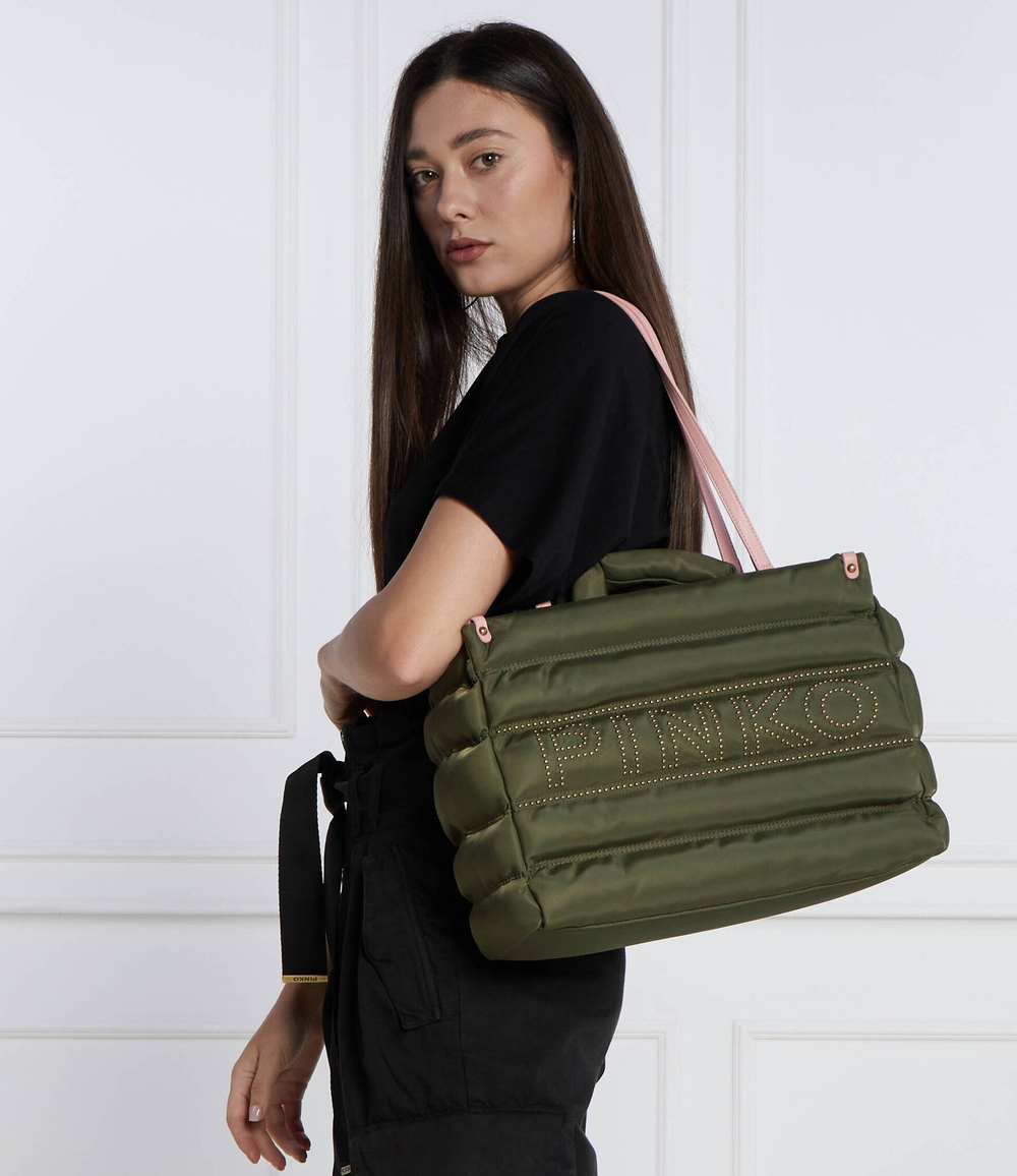 Сумка-шопер RICICLATO MICR Pinko - зеленый(101964 A17V)