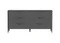 Комод Type 6 ящиков ширина 170 см (темно-серый)