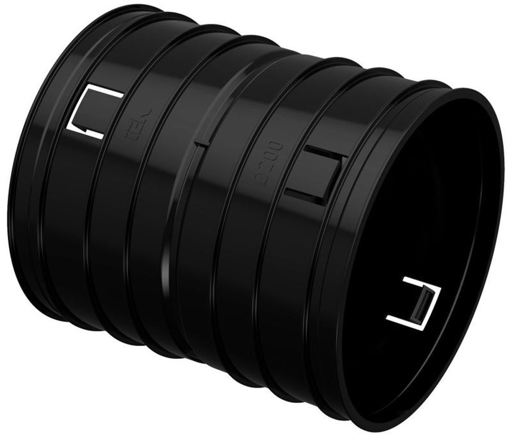 Муфта соединительная для двустенной трубы d200мм ELASTA IEK CTA12D-M200-K02-R