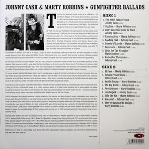 Johnny Cash & Marty Robbins / Gunfighter Ballads (LP)