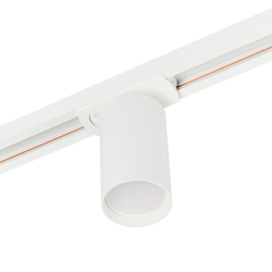 Трековый однофазный светильник 35W 220V однофазный MyFar Beam MT0120-GU10-W