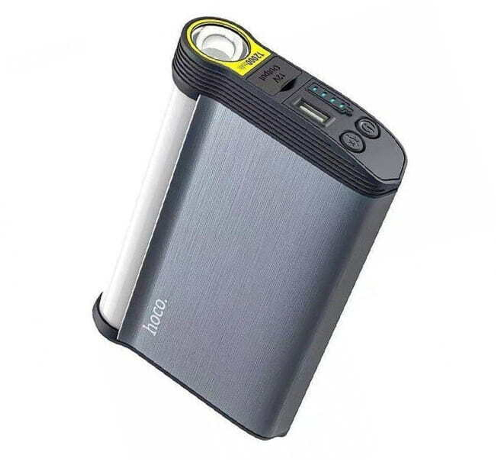 Зарядно-пусковое устройство HOCO DB14 12000 mAh (серебро)