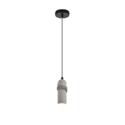 8365/1A ECO LN26 330 черный/серый, металл/бетон Подвес E27 LED 10W 220V TESLA