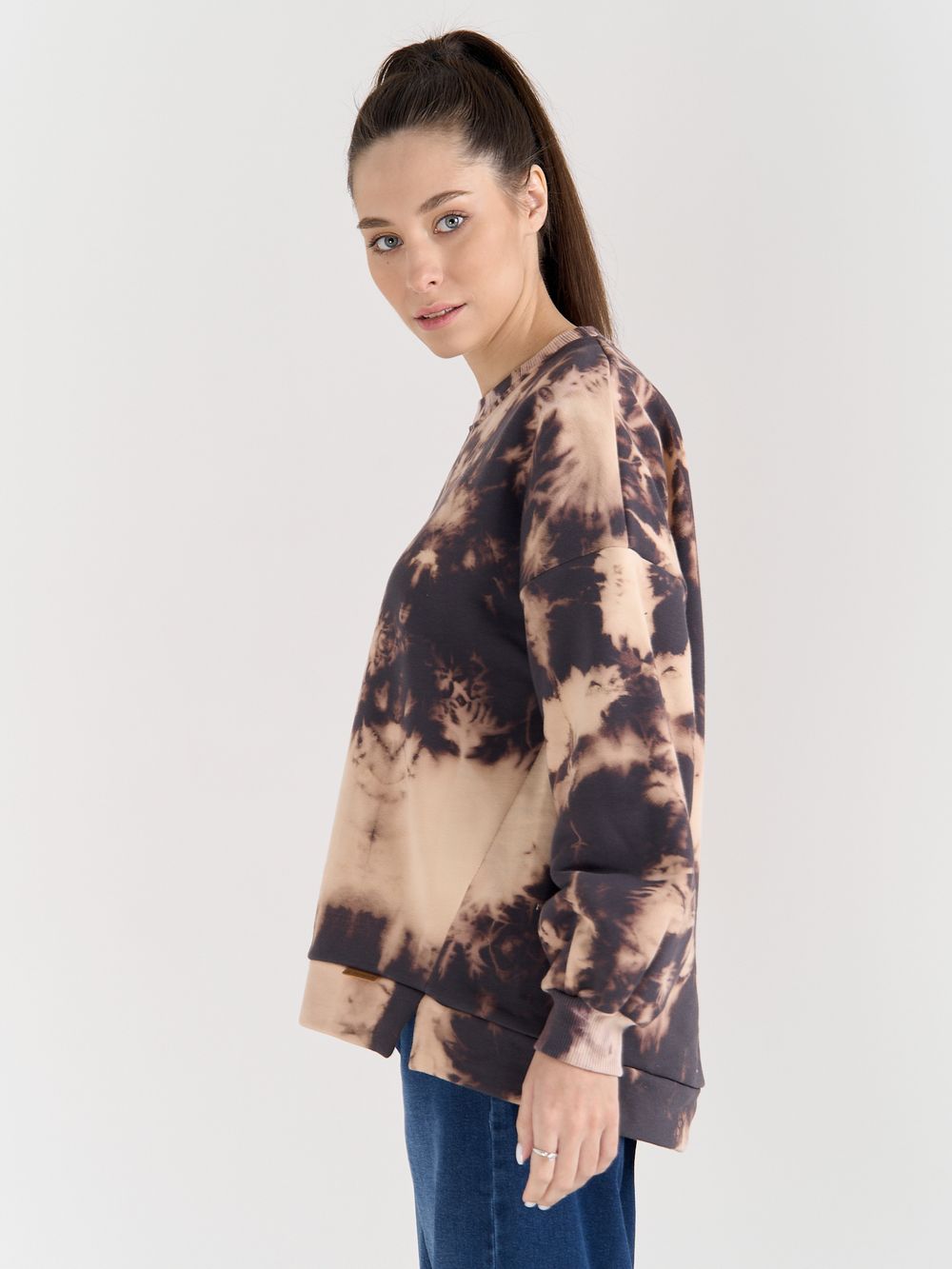 Свитшот "Дымчатый кварц" женский