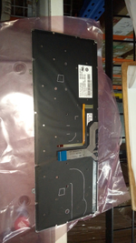 Клавиатура для Ноутбука Lenovo LenovoYoga 3 Pro-1370 раскладка - немецкая, черная (25212862)