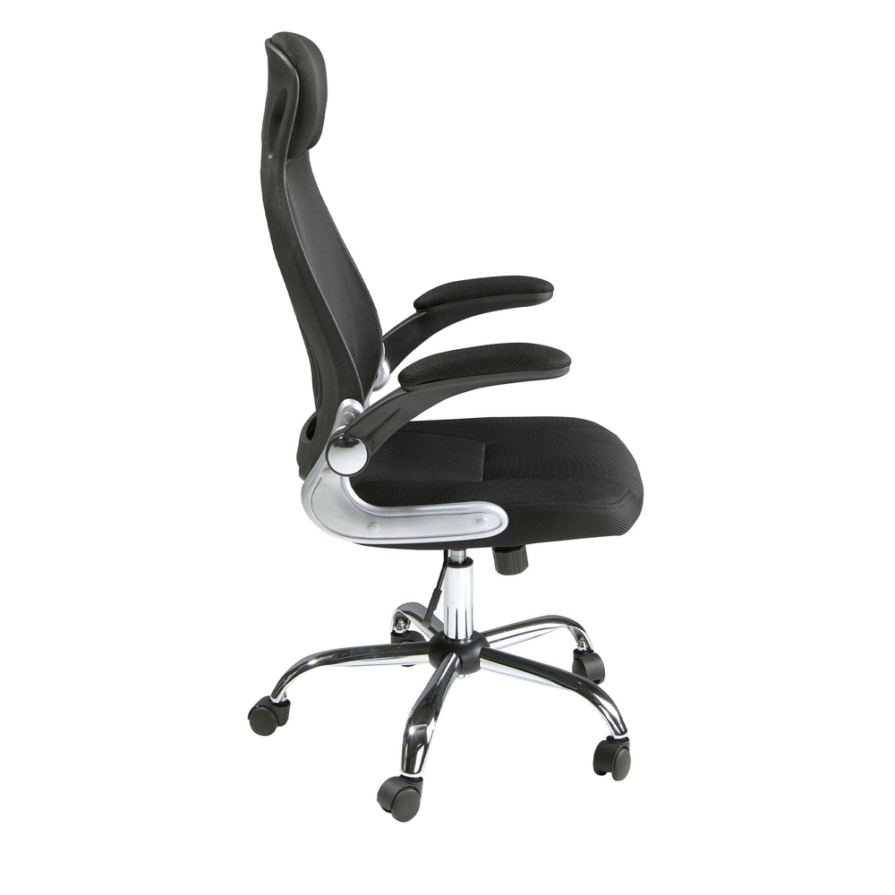 Поворотное офисное кресло Angel Cerda 4140/MLM611573 из черной ткани