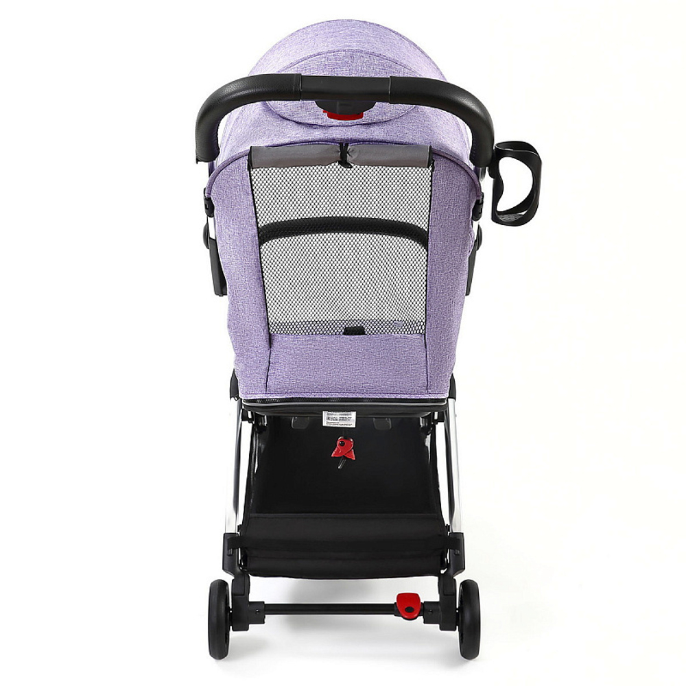 Детская прогулочная коляска Nuovita Anima lilla, Argento / Сиреневый, Серебряный