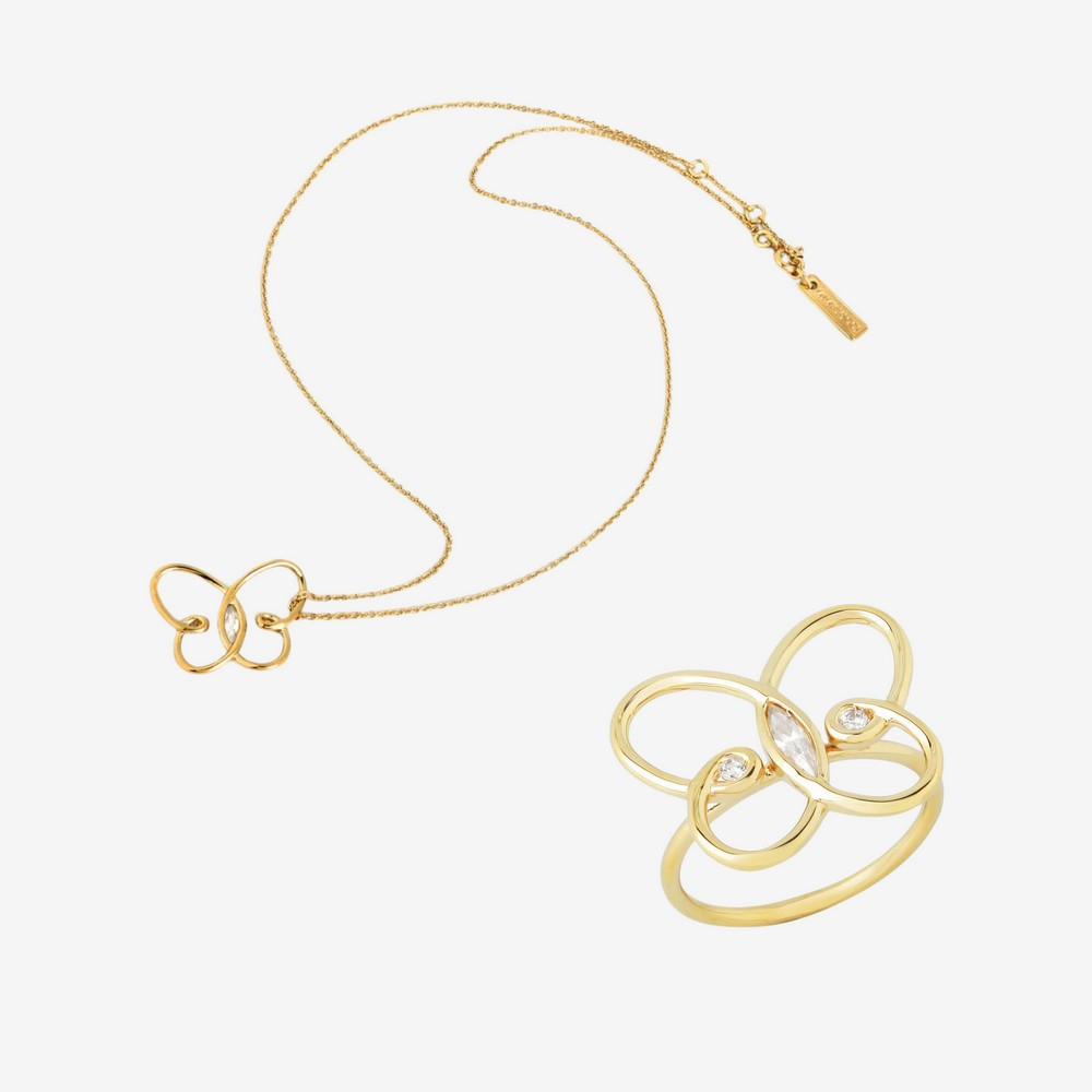 Подарочный комплект Nina Ricci: колье и кольцо