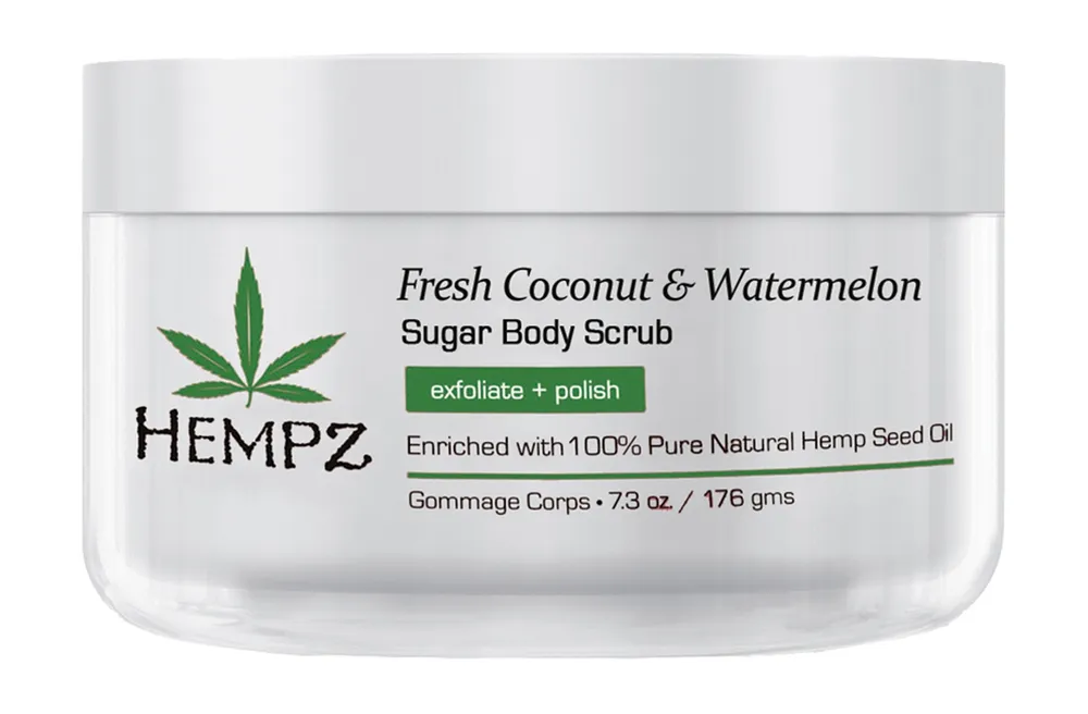 Скраб для тела "Кокос и арбуз" HEMPZ Fresh Coconut & Watermelon Sugar Body Scrub 176 г