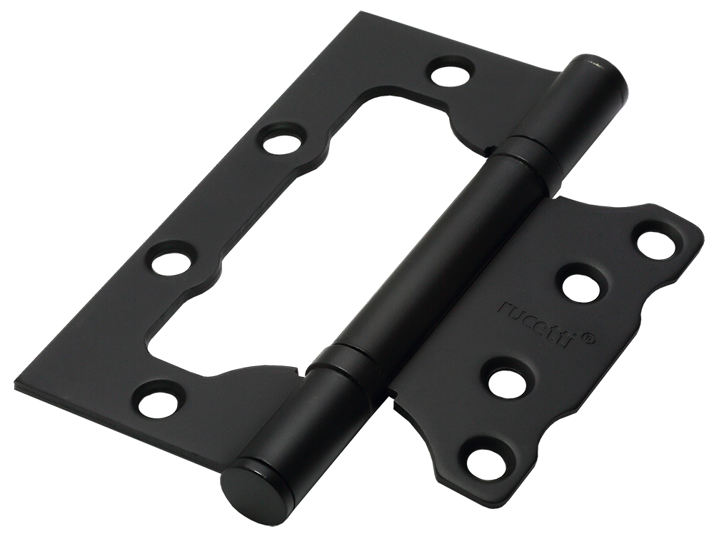 Петля дверная RUCETTI без врезки RFH-100*75*2,5 AB