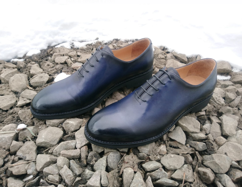 Лекала обуви. Мужские туфли. Цельнокрой Л - 82