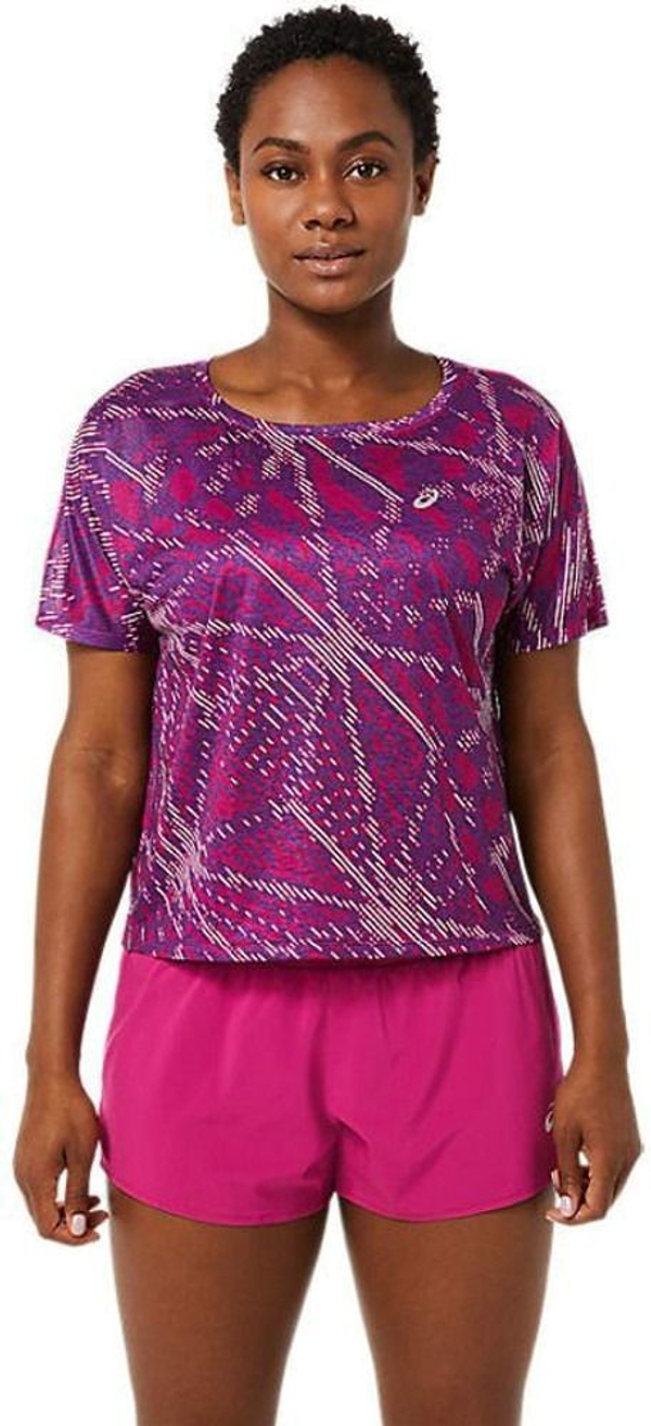 Футболка Asics SAKURA AOP SS TOP фиолет