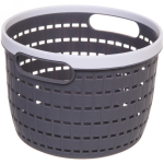 Корзина для хранения «Плетёнка» серая 17,5х13см