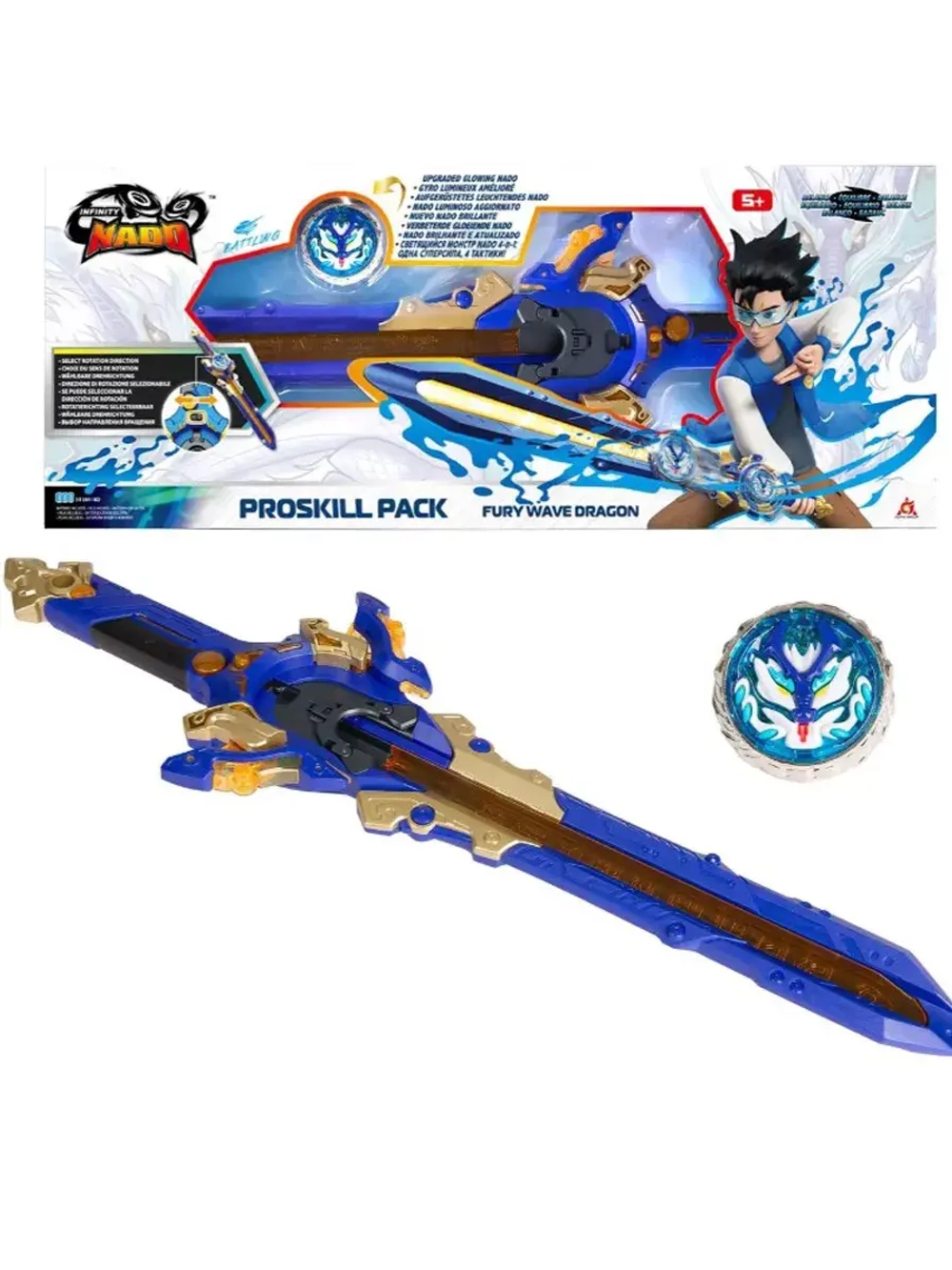 Волчок Инфинити Надо Проскилл Fury Wave Dragon 41746