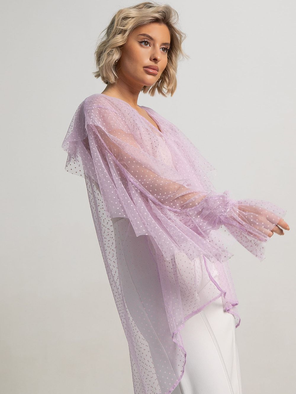 Блуза Диантус (сиреневая) Б15549-39М LT Collection