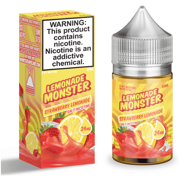 Купить Жидкость Lemonade Monster Salt - Strawberry 30 мл