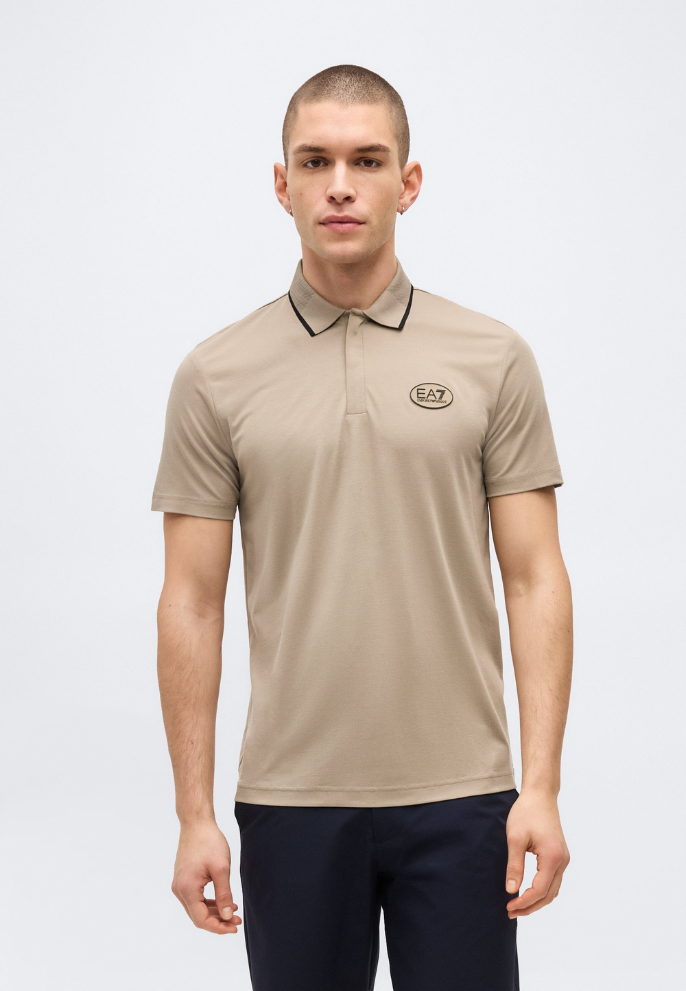 EA7 Emporio Armani GOLF PRO - Футболка-поло - Бежевый