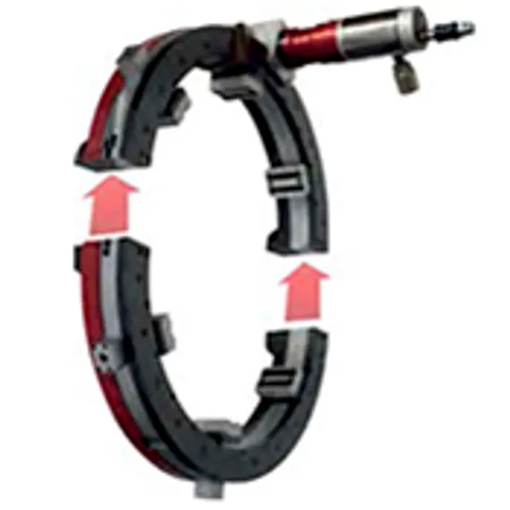 Разъёмный труборез G.B.C. Fast 18-24