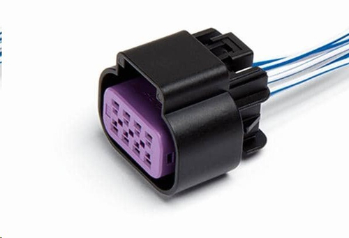 Разъем к эл. приводу и ДПДЗ д/двиг. с электр. педалью акселер. (8 кл) ВАЗ, с проводами (CARGEN)