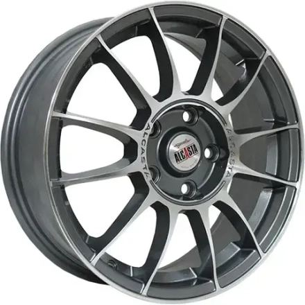 Литой диск Alcasta M01 6.5x16/5x100 D56.1 ET48 Серый