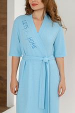 Халат Уикенд-1 Виотекс ГОЛУБОЙ