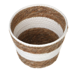 Кашпо плетеное тм INBLOOM, 17х12х14см, бумажный жгут