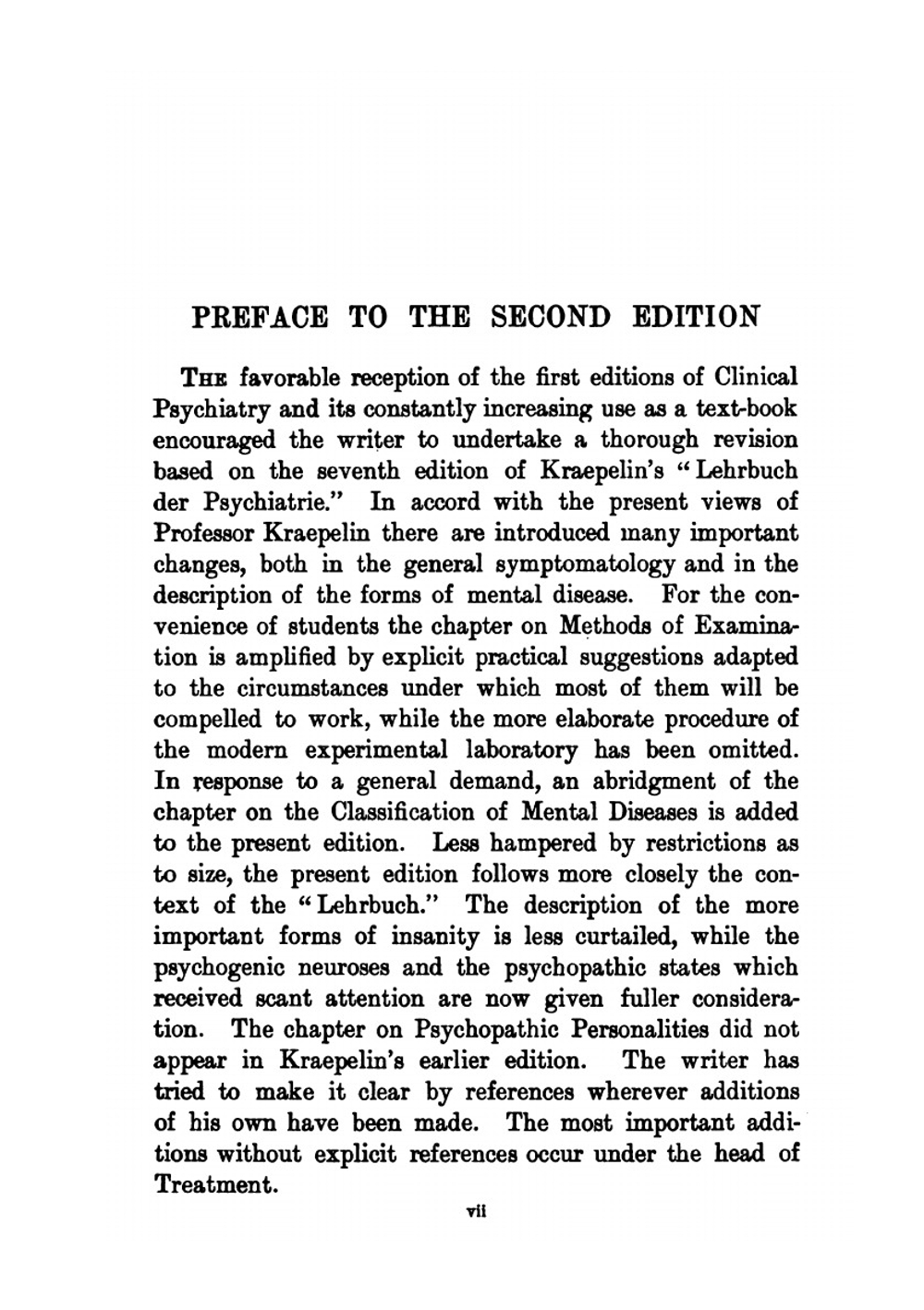 Clinical Psychiatry. For students and physicians | E. Kraepelin