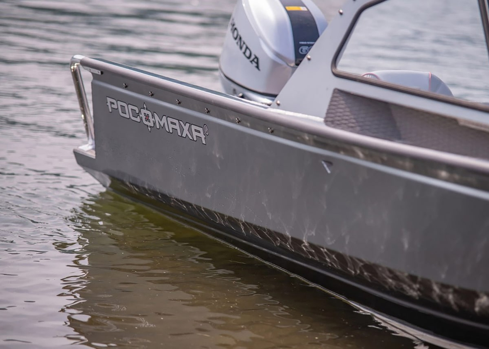 Катер-лодка алюминиевая РОСОМАХА R5100 В (60-90 л.с)